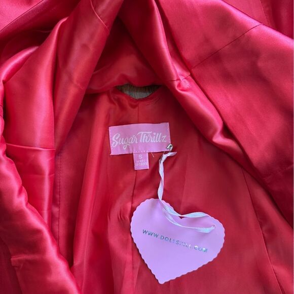 NWT Sugar Thrillz Dolls Kill Do It For Love Mini Dress Size Small - Picture 8 of 8